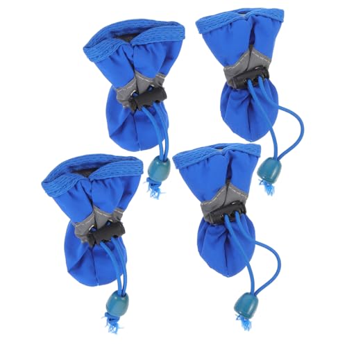 Sosoport Pfotenschutz für Hunde 4 Stück Hundeschuhe für Outdoor-aktivitäten Regen Sosoport Pfotenschutz für Hunde 4 Stück Hundeschuhe für Outdoor-aktivitäten Regen von Sosoport
