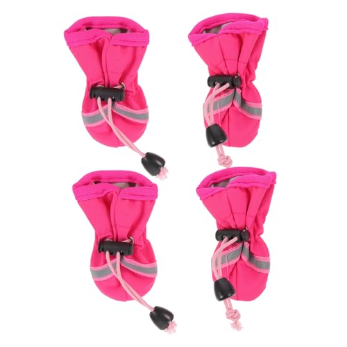 Sosoport 4stücke Hundeschuhe wasserdichte Pet Rainshoes Für Hunde rutschfest Und Leicht Für Outdoor-aktivitäten Schutzausrüstung Für Hundepfoten Sosoport 4stücke Hundeschuhe wasserdichte Pet Rainshoes Für Hunde rutschfest Und Leicht Für Outdoor-aktivitäten Schutzausrüstung Für Hundepfoten von Sosoport