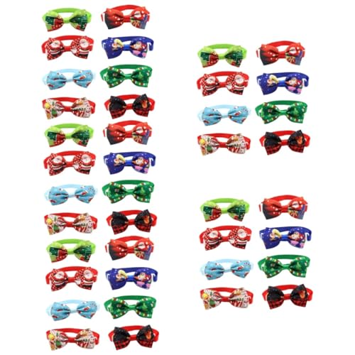 Sosoport 40stücke Teiliges Weihnachts-haustierhalsband Verstellbarem Design Und Festlichem Fliegenmuster Für Katzen Und Hunde Für Weihnachtsfeiern Und Besondere Anlässe Sosoport 40stücke Teiliges Weihnachts-haustierhalsband Verstellbarem Design Und Festlichem Fliegenmuster Für Katzen Und Hunde Für Weihnachtsfeiern Und Besondere Anlässe von Sosoport