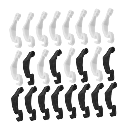 Sosoport 40 Stück Kleintierkäfig Clips Kunststoff Schnellbefestiger für Kaninchen Hamster Vögel Abnehmbare Verbindungsklemmen für Käfigränder Gerbil Cage Accessories Einfache von Sosoport