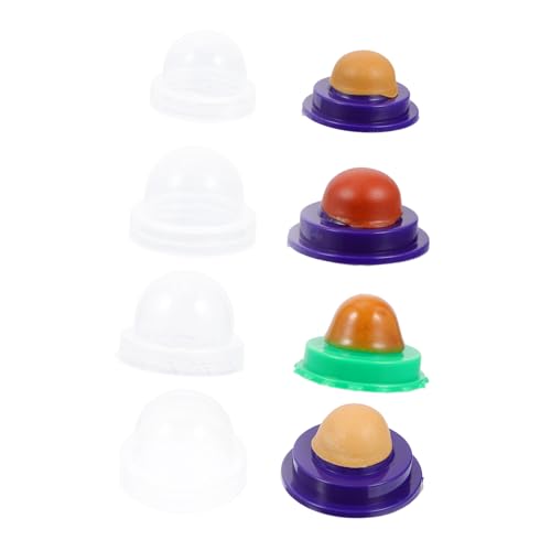 Sosoport 4Stücke Katzen Molar Ball Für Zahnreinigung Mit Klebstoffbasis Katzenminze Snackspielzeug Geschmacksrichtungen Thunfisch von Sosoport
