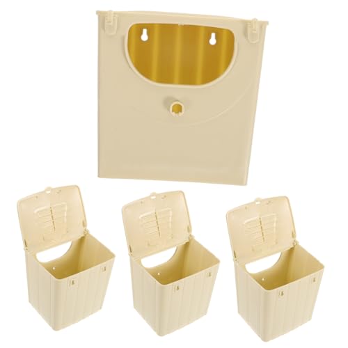 Sosoport 4pcs Vogel Nistkasten Outdoor Zucht Box Vögel Käfig Hängen Für Sittich Nisten von Sosoport