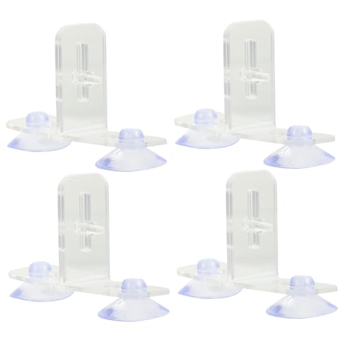 Sosoport 4sätze Aquarium Trennwand Mit Saugnäpfen Isolationsboard Für Aquarien Geeignet Für Zucht Und Trennung Von Fischen Mit Durchlässigem Design Für Wasserzirkulation von Sosoport
