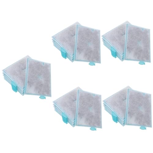 Sosoport 5 Kisten Aquariumfilter Praktische Aquariumfilter Aquariumzubehör Wattepad Für Aquarien Tankfilterwatte Wasserfilter Wattepads Zubehör Für Aquarien Aktivkohle von Sosoport