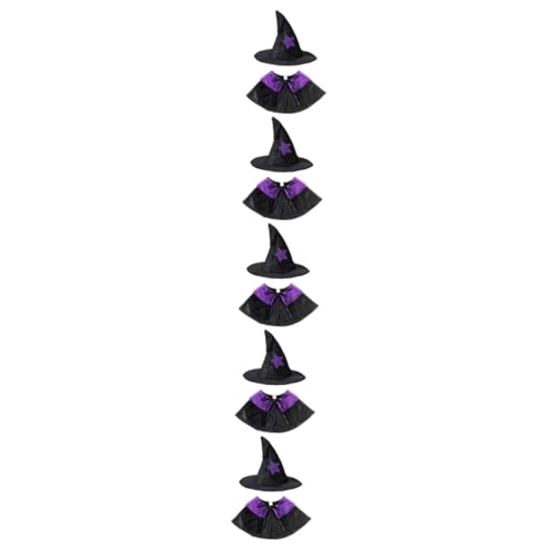 Sosoport 5 Sätze Halloween-umhang Weihnachtsmann-kostüm Haustier Halloween Cosplay Umhang Party-Haustier-Outfit Hund Halloween-Mantel Zaubererkatzenkleidung Halloween- Acryl Violett Sosoport 5 Sätze Halloween-umhang Weihnachtsmann-kostüm Haustier Halloween Cosplay Umhang Party-Haustier-Outfit Hund Halloween-Mantel Zaubererkatzenkleidung Halloween- Acryl Violett von Sosoport