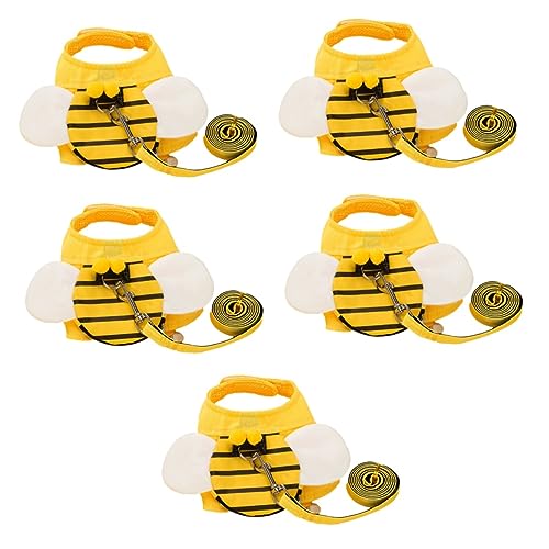 Sosoport 5 Sets Mittelgroße Hundeleinenweste Haustierwestenleine Hundeleine Und Hundeleine Hundeleinenweste von Sosoport