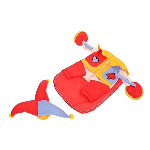 Sosoport 5 Sätze Katzen- und Hundebekleidung Dog Costume hundekostüme für Hunde Hundezubehör Katzen-Outfit verschleißfestes Katzenkostü Waschbares Hundekostü Polyester Baumwolle rot von Sosoport