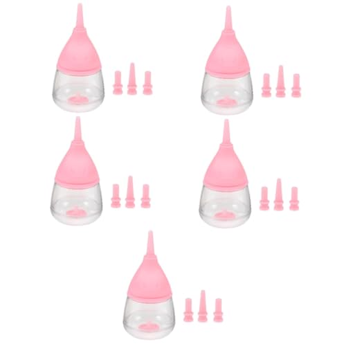 Sosoport 5 Stücke Stillflasche Multifunktions-futterflaschenwaage Für Haustiere Geeignet Für Welpen Kätzchen Hamster von Sosoport