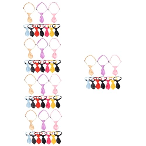 Sosoport 50 Stück Kragen-Schönheits-Krawatte Hundehalsbänder Fliege mit Welpenkragen Tier kostüm tierkostüm schmuckzubehör Kinderkleidung Krawatten für Hunde Hund Weihnachtsfliege Haustier von Sosoport