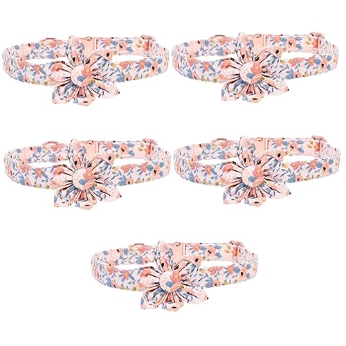 Sosoport 5stücke Blumenmuster Hundehalsband Für Kleine Und Mittlere Hunde Verstellbar Mit Sicherem Metallverschluss Geeignet Für Tägliches Tragen Und Besondere Anlässe Verstellbar Sosoport 5stücke Blumenmuster Hundehalsband Für Kleine Und Mittlere Hunde Verstellbar Mit Sicherem Metallverschluss Geeignet Für Tägliches Tragen Und Besondere Anlässe Verstellbar von Sosoport