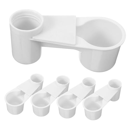 Sosoport Wassernapf für Vögel 5-teiliges Set Fütterungswerkzeug für Papageien Käfig-futternapf Robustes Material Große Kapazität Sosoport Wassernapf für Vögel 5-teiliges Set Fütterungswerkzeug für Papageien Käfig-futternapf Robustes Material Große Kapazität von Sosoport