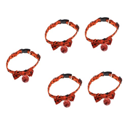 Sosoport 5 Stücke Einstellbare Haustier Kragen Pet Bowknot Katze Hund Kragen Halloween Themed Dekorative Halskette Sosoport 5 Stücke Einstellbare Haustier Kragen Pet Bowknot Katze Hund Kragen Halloween Themed Dekorative Halskette von Sosoport