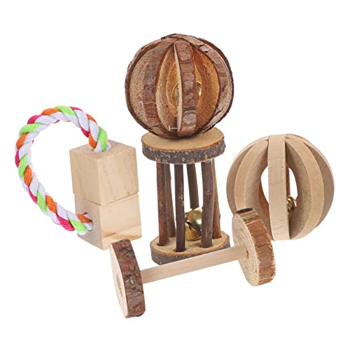 Sosoport 5St Hamster Kauspielzeug Frettchen Futter für Meerschweinchenkäfige Hasen Hamster hamsterspielzeug zum Füttern von Hamstern kleine Haustierspielzeuge hölzern Sosoport 5St Hamster Kauspielzeug Frettchen Futter für Meerschweinchenkäfige Hasen Hamster hamsterspielzeug zum Füttern von Hamstern kleine Haustierspielzeuge hölzern von Sosoport