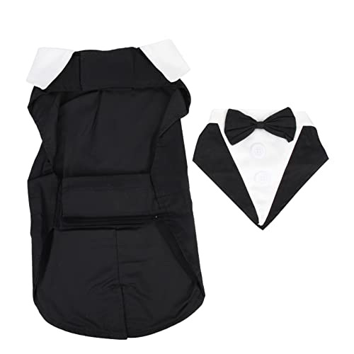 Sosoport 5 Stücke Tuch Gentleman Hund Kleidung Für Welpen Hunde Haustier Formale Kleid von Sosoport