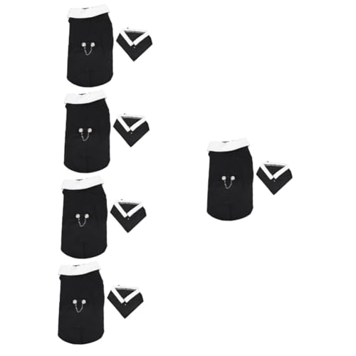 Sosoport 5 Stücke Pet Stilvolle Kleidung Welpen Formale Hund Hochzeit Anzug Einfache Reinigung Zubehör Sosoport 5 Stücke Pet Stilvolle Kleidung Welpen Formale Hund Hochzeit Anzug Einfache Reinigung Zubehör von Sosoport