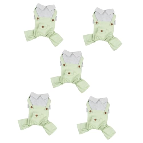 Sosoport 5St Hunde-Overalls süße hundekleidung Katzenpullover Grün Hundebekleidung Dog Clothes äntel Kleider Hunde- und Katzenbekleidung hundekleidung Kätzchen Mantel Arbeitskleidung Sosoport 5St Hunde-Overalls süße hundekleidung Katzenpullover Grün Hundebekleidung Dog Clothes äntel Kleider Hunde- und Katzenbekleidung hundekleidung Kätzchen Mantel Arbeitskleidung von Sosoport