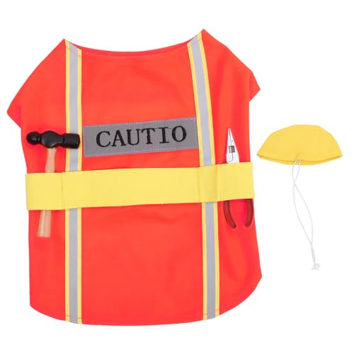Sosoport 5 Stücke Zarte Hundekleidung Ingenieur Aussehen Welpenkostüme Haut- -resistent Haustier-Outfits Sosoport 5 Stücke Zarte Hundekleidung Ingenieur Aussehen Welpenkostüme Haut- -resistent Haustier-Outfits von Sosoport