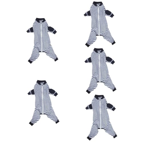 Sosoport 5St Welpenweste Sommerkleider Sommerkleidung Nachthemd Kinderpyjamas nachtwäsche für Hunde zu Hause Kleidung für Haustierhunde gemütlich Hundekleidung Hündchen 2XL Baumwolle von Sosoport