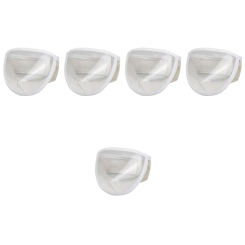 Sosoport 5-teiliges Katzenmasken-Set Katzenmaske Atmungsaktive Katzenhaube Katzenmaulkorb-reinigungsmaske Atmungsaktive Kätzchenmaulkorb-leckabdeckung Sosoport 5-teiliges Katzenmasken-Set Katzenmaske Atmungsaktive Katzenhaube Katzenmaulkorb-reinigungsmaske Atmungsaktive Kätzchenmaulkorb-leckabdeckung von Sosoport