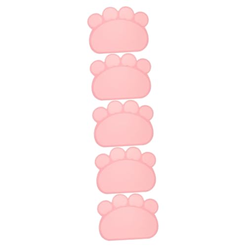 Sosoport 5 Stücke Hund Schüssel Matte Katzenfutter Matte Wärmedämmung Und Pet Tischset Sosoport 5 Stücke Hund Schüssel Matte Katzenfutter Matte Wärmedämmung Und Pet Tischset von Sosoport
