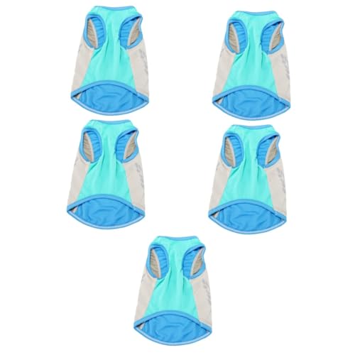 Sosoport 5-teiliges Haustier-Westen-kühldesign Entzückendes Haustier-Hunde-Outfit Für Warmes Wetter Sosoport 5-teiliges Haustier-Westen-kühldesign Entzückendes Haustier-Hunde-Outfit Für Warmes Wetter von Sosoport