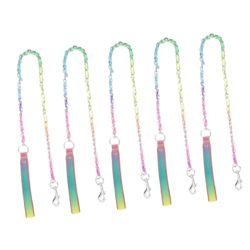 Sosoport 5st Robustes Hundeseil Edelstahlkette Hochleistungsgürtel Outdoor-hundekette Metallleine Laufende Welpenleine Hundeleine Große Hunde Hundebedarf Rostfreier Stahl Tragbar Sosoport 5st Robustes Hundeseil Edelstahlkette Hochleistungsgürtel Outdoor-hundekette Metallleine Laufende Welpenleine Hundeleine Große Hunde Hundebedarf Rostfreier Stahl Tragbar von Sosoport