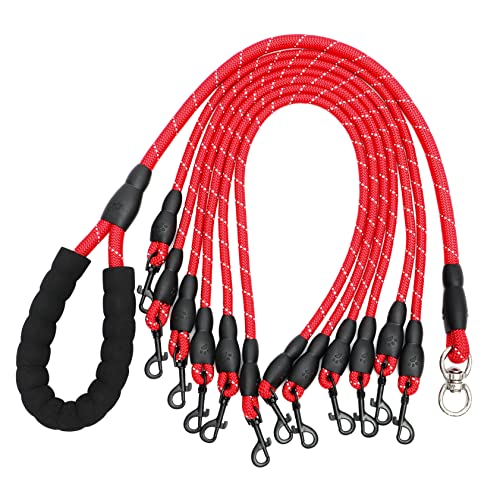 Sosoport 6 Köpfe Hundeleine Trainingsgerät Haustier Zugseil - Beständig Sosoport 6 Köpfe Hundeleine Trainingsgerät Haustier Zugseil - Beständig von Sosoport