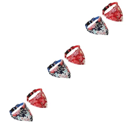 Sosoport 3er-Set Dreieckstücher Für Hunde Haustier-Bandana-Halsband Hundeschal Modische Hundelätzchen Bequemes Haustier-zubehör 2 Stück X 3 Sosoport 3er-Set Dreieckstücher Für Hunde Haustier-Bandana-Halsband Hundeschal Modische Hundelätzchen Bequemes Haustier-zubehör 2 Stück X 3 von Sosoport