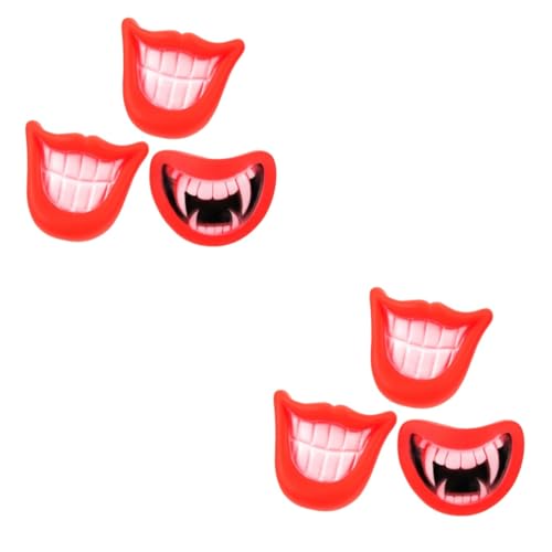 Sosoport 6 STK Halloween-Cosplay-Spielzeug Requisiten für Halloween-Haustierkostüme Hundebissspielzeug Halloween mitgebsel wampir Halloween Pig Toy Set Spielzeuge Hund spielt Spielzeug von Sosoport