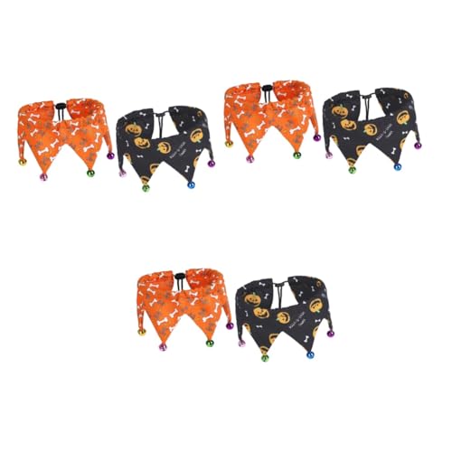 Sosoport 6stücke Halloween Haustierhalsband Mit Glöckchen Verstellbar Für Hunde Und Katzen Orange Und Schwarz Geeignet Für Halsumfang Leicht Und Atmungsaktiv Für Feste Und Besondere Sosoport 6stücke Halloween Haustierhalsband Mit Glöckchen Verstellbar Für Hunde Und Katzen Orange Und Schwarz Geeignet Für Halsumfang Leicht Und Atmungsaktiv Für Feste Und Besondere von Sosoport