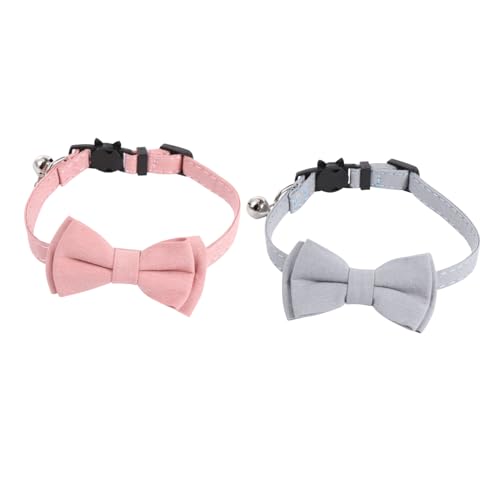 Sosoport 6stücke Katzenhalsband Mit Glocke Verstellbares Niedliches Für Bowknot-Design Für Haustiermode Zu Weihnachten Sosoport 6stücke Katzenhalsband Mit Glocke Verstellbares Niedliches Für Bowknot-Design Für Haustiermode Zu Weihnachten von Sosoport