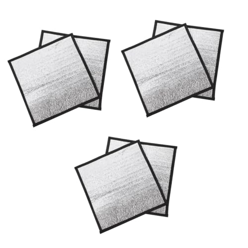Sosoport 3sets Warm Reflektierende Film Reptil Heizung Pad Isolierung Matte Für Schlangen Eidechsen Terrarium Isolierung Pad 2 Stücke * 3 von Sosoport