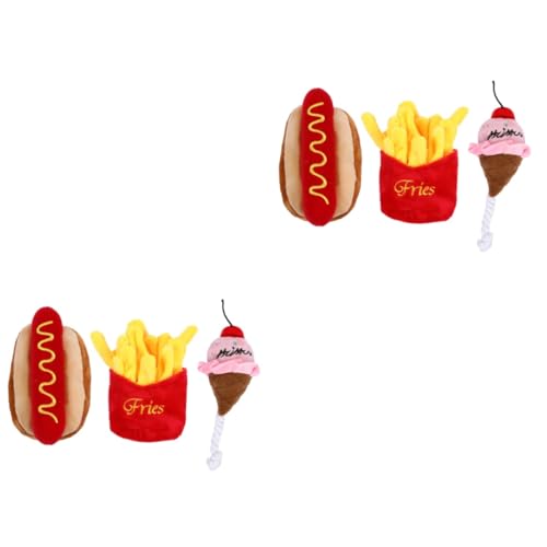 Sosoport 6 STK Plüschtiere für Haustiere Plush Toy nachsprechende stofftiere Kauspielzeug kleines hundespielzeug Spielzeuge Plüschtier für Haustiere Quietschgeräusch-Spielzeug für Haustiere Sosoport 6 STK Plüschtiere für Haustiere Plush Toy nachsprechende stofftiere Kauspielzeug kleines hundespielzeug Spielzeuge Plüschtier für Haustiere Quietschgeräusch-Spielzeug für Haustiere von Sosoport