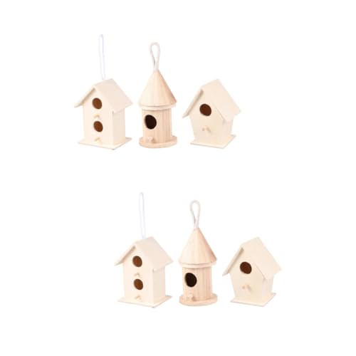 Sosoport 6 STK Taubenhaus Vogelbett Kolibri Aus Holz Tierdekor Holz Hängender Vogel Papageienversteckhütte Kolibrihaus Aus Holz Hängendes Vogelhaus Vogelnisthaus Käfig Vogelnest Protokoll Sosoport 6 STK Taubenhaus Vogelbett Kolibri Aus Holz Tierdekor Holz Hängender Vogel Papageienversteckhütte Kolibrihaus Aus Holz Hängendes Vogelhaus Vogelnisthaus Käfig Vogelnest Protokoll von Sosoport