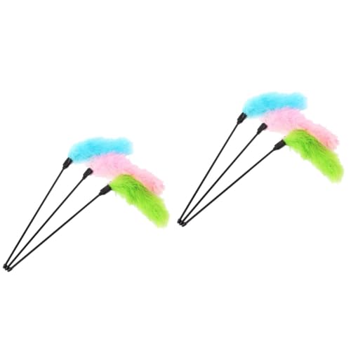 Sosoport 6stücke Teiliges Aus Kurzen Einfarbigen Lustigen Plüsch-Stick-spielzeugen Für Katzen Stabspielzeug Für Aktive Haustiere Farben Zufällig Für Spiel Und Beschäftigung Sosoport 6stücke Teiliges Aus Kurzen Einfarbigen Lustigen Plüsch-Stick-spielzeugen Für Katzen Stabspielzeug Für Aktive Haustiere Farben Zufällig Für Spiel Und Beschäftigung von Sosoport