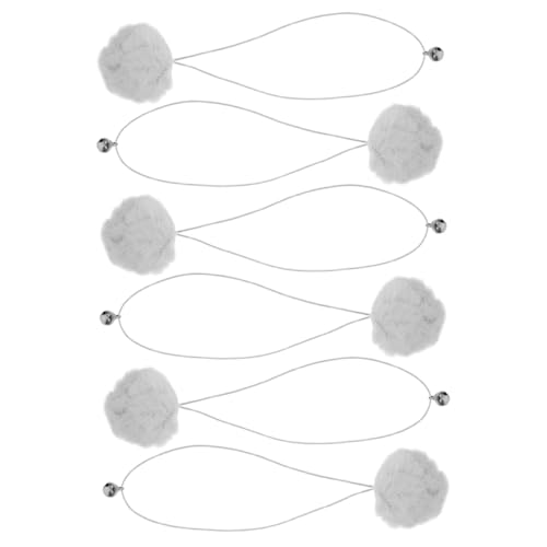 Sosoport 6 Stück Ersatzball Für Kratzbäume Für Katzen Kratzbäume Hängendes Ballspielzeug Austauschbarer Katzenfederball Spielzeugball Für Katzenkratzbaum Katze Neckt Ball Light Grey Plüsch Sosoport 6 Stück Ersatzball Für Kratzbäume Für Katzen Kratzbäume Hängendes Ballspielzeug Austauschbarer Katzenfederball Spielzeugball Für Katzenkratzbaum Katze Neckt Ball Light Grey Plüsch von Sosoport