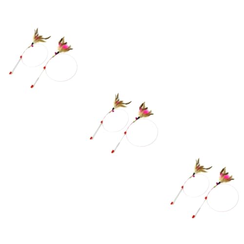 Sosoport 6stücke Interaktive Katzenangel Mit Glocke Spaßiges Spielzeug Für Katzen Bewegung Und Gesundheit Aus Sicherem Und Leichtem Material Sosoport 6stücke Interaktive Katzenangel Mit Glocke Spaßiges Spielzeug Für Katzen Bewegung Und Gesundheit Aus Sicherem Und Leichtem Material von Sosoport