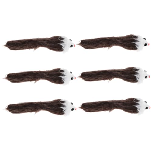 Sosoport 6stücke Katzen Spielzeug Mäuse Mit Quietscher Weiches Plüsch Katzenminze Spielzeug Für Kätzchen Fördert Spiel Und Aktivität Für Katzeninteraktion Und Beschäftigung Sosoport 6stücke Katzen Spielzeug Mäuse Mit Quietscher Weiches Plüsch Katzenminze Spielzeug Für Kätzchen Fördert Spiel Und Aktivität Für Katzeninteraktion Und Beschäftigung von Sosoport