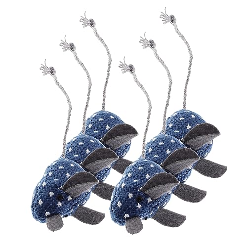 Sosoport 6 Stück ausgestopftes Katzenspielzeug Kitten Katzen cat Toys Katze Plüsch für Katzen Katzen- - für Wohnungskatzen Mäuse Katzenspielzeug Sosoport 6 Stück ausgestopftes Katzenspielzeug Kitten Katzen cat Toys Katze Plüsch für Katzen Katzen- - für Wohnungskatzen Mäuse Katzenspielzeug von Sosoport