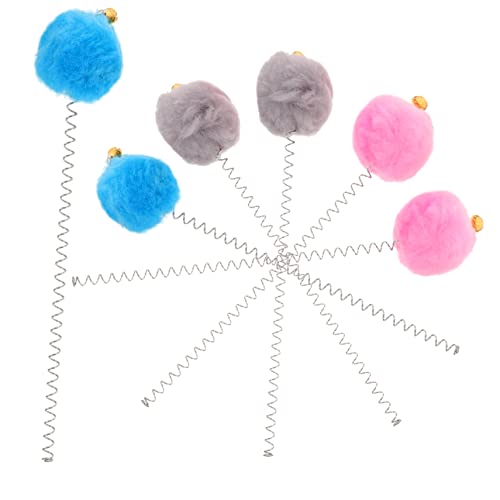 Sosoport Katzenhalsband-kompatibles 6-teiliges Katzenspielzeug-Set Interaktives Katzenspielzeug Für Den Indoor-spaß von Sosoport