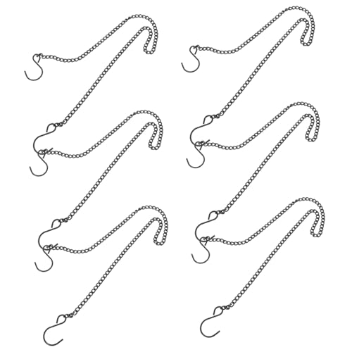 Sosoport 6-teiliges Kettenhaken-Set Zum Aufhängen Von Blumentöpfen Stabiles Metallketten-Set Zum Aufhängen Von Pflanzen Körben Und Vogelhäuschen Sosoport 6-teiliges Kettenhaken-Set Zum Aufhängen Von Blumentöpfen Stabiles Metallketten-Set Zum Aufhängen Von Pflanzen Körben Und Vogelhäuschen von Sosoport