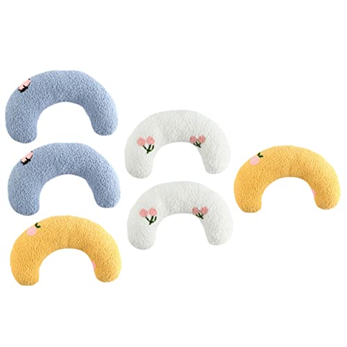 Sosoport 6st Katzen Kissen Erhöhtes Hundebett Menschliches Hundebett Kleines Hundebett Katzenbett Nackenschlafkissen Welpenbett Katzenhalsband Katzenhaus Haustier Hundedecke Pp Baumwolle von Sosoport