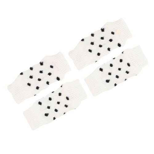 Sosoport Socken Katze 8 Stk Cartoon-socken Hundesocken Dog Socks Socken Für Hunde Süßer Halter Sockenschuhe Haustier Verschleißfeste Beinstrümpfe Beingelenksocken Atmungsaktiv Schmücken Baumwolle Weiß von Sosoport