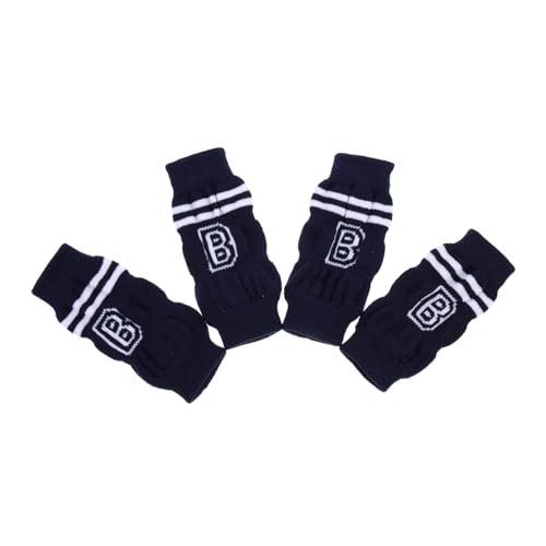 Sosoport 8 STK Cartoon-Socken Tier Beinsocken Katze Beinabdeckung Anti-Rutsch-Socke für Haustiere Hundeschutz Gemeinde Pfote Katzenbeinsocke Hundesocken für kleine Hunde der Hund Halterung von Sosoport