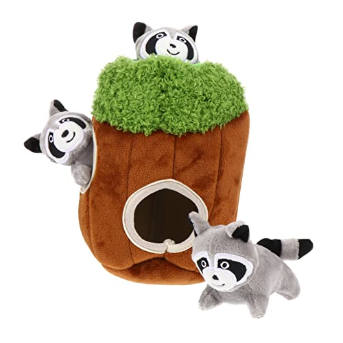 Sosoport 8 STK Haustier Spielzeug Welpenzahnen Welpenspielzeug Mithelfer Interactive Dog Toys Dog chew Toy Plüschtier Spielzeuge Spielzeug-Spielzeug aus Hundehäuten Spielzeug von Sosoport