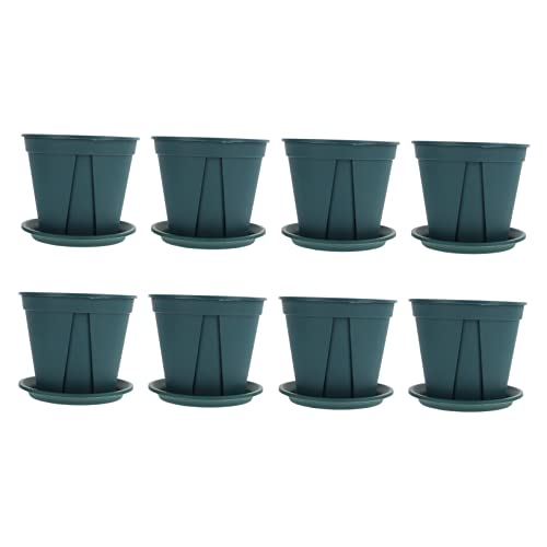 Sosoport 8 Sätze Blumentopf Aus Kunststoff Pflanzgefäße Im Innenbereich Pflanzgefäße Für Freilandpflanzen Gitter Steht Anzuchttöpfe Mit Drainage Pflanzentöpfe Mit Drainage Plastik Green Sosoport 8 Sätze Blumentopf Aus Kunststoff Pflanzgefäße Im Innenbereich Pflanzgefäße Für Freilandpflanzen Gitter Steht Anzuchttöpfe Mit Drainage Pflanzentöpfe Mit Drainage Plastik Green von Sosoport