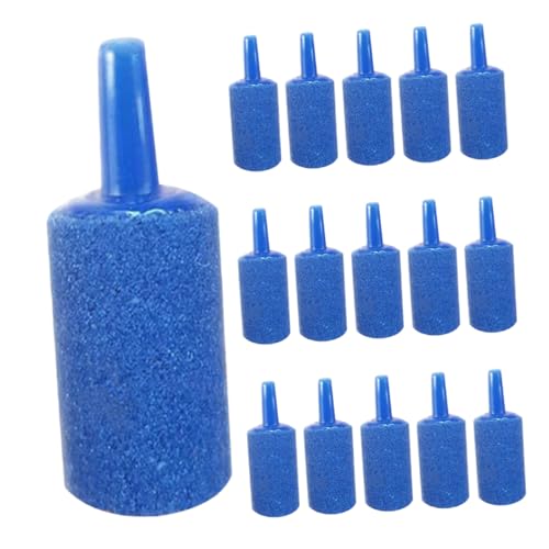 Sosoport 80st Sauerstoffpumpen-sandkopf Luftpumpe Für Aquarien Dekorationen Für Aquarien Aquarium Licht Luftablassventil Aquarium Mit Luftpumpe Wassertank Luftaquarium Teich Plastik Blue von Sosoport