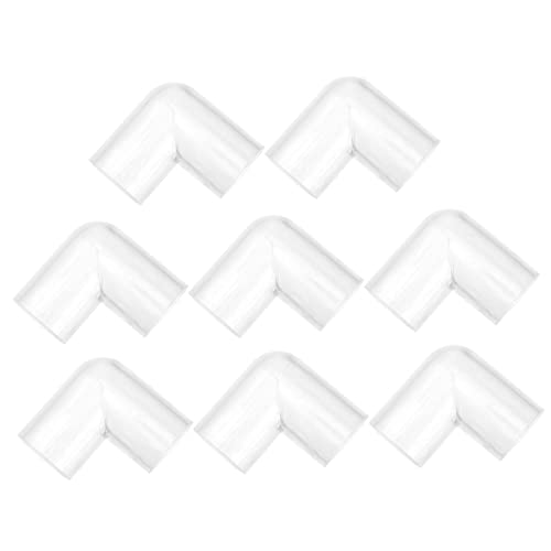 Sosoport 8St Aquarium Wasser Rohr verbindung Campingausrüstung Alkoholkocher Gestell Teich Luft stoßverbinder 90-Grad-Winkelstück für Wasserschläuche Tankschlauchanschluss Acryl Transparent Sosoport 8St Aquarium Wasser Rohr verbindung Campingausrüstung Alkoholkocher Gestell Teich Luft stoßverbinder 90-Grad-Winkelstück für Wasserschläuche Tankschlauchanschluss Acryl Transparent von Sosoport