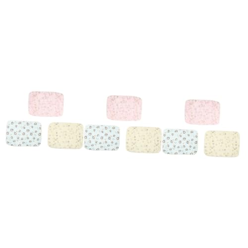Sosoport 9 STK Hamster-PIPI-Pad Bettunterlage für Hamster PIPI-Pads für Hunde nager zubehör Nagetier Zubehör langlebige Käfigauskleidung wasserdichte Haustier-PIPI-Unterlage Igel Rennmaus Sosoport 9 STK Hamster-PIPI-Pad Bettunterlage für Hamster PIPI-Pads für Hunde nager zubehör Nagetier Zubehör langlebige Käfigauskleidung wasserdichte Haustier-PIPI-Unterlage Igel Rennmaus von Sosoport