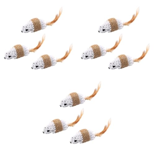 Sosoport 9 Stück Haustierspielzeug Katzengreifspielzeug Katzenspielzeug Für Den Innenbereich Spielpuppe Haustier Lernspielzeug Plüschrattenspielzeug Sosoport 9 Stück Haustierspielzeug Katzengreifspielzeug Katzenspielzeug Für Den Innenbereich Spielpuppe Haustier Lernspielzeug Plüschrattenspielzeug von Sosoport